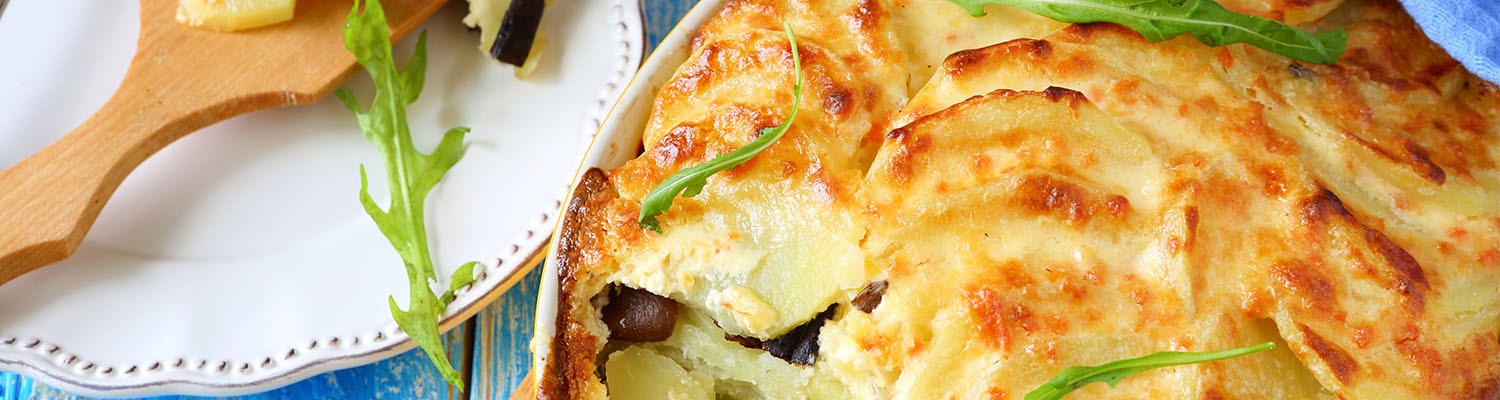 Batata gratinada